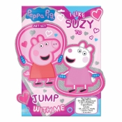 Kolorowanka z naklejkami Peppa