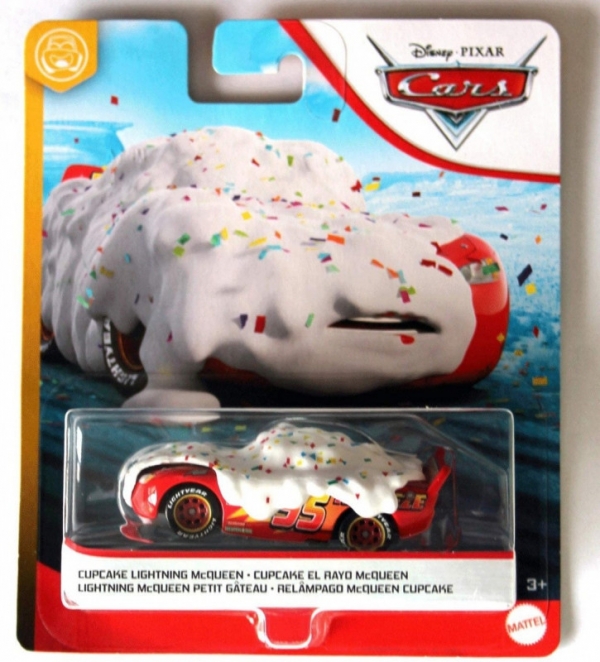 Pojazd Cars - Cupcake Lightning McQueen (DXV29/GKB29)