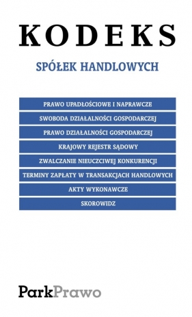 Kodeks spółek handlowych - <br />
