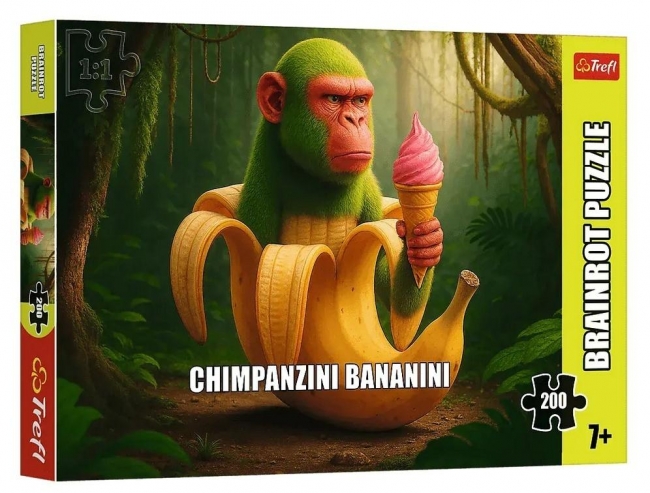 <img src='https://webimage.pl/pics/653/3/d5900511133653.jpg' style='height:440px' /> Puzzle 200 BrainRots Chimpanzini Bananini