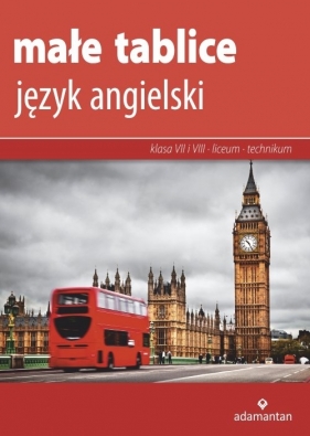 Małe tablice Język angielski 2019