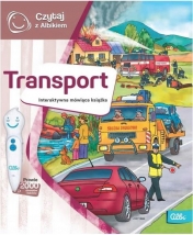 Czytaj z Albikiem: Transport - interaktywna mówiąca książka (49612)