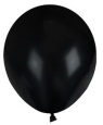 Balony pastelowe jednokolorowe czarne 10szt