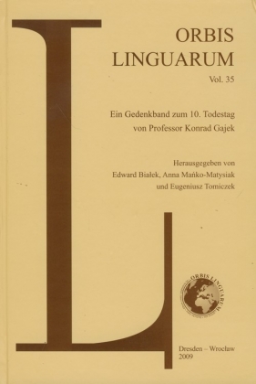 Orbis Linguarum vol.35