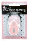 Dziurkacz ozdobny 1,6 cm bałwan