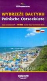 Wybrzeże Bałtyku Pomorze Zachodnie mapa turystyczna 1:300 000