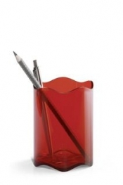 Pojemnik na długopisy Durable Trend - czerwony (1701235003)