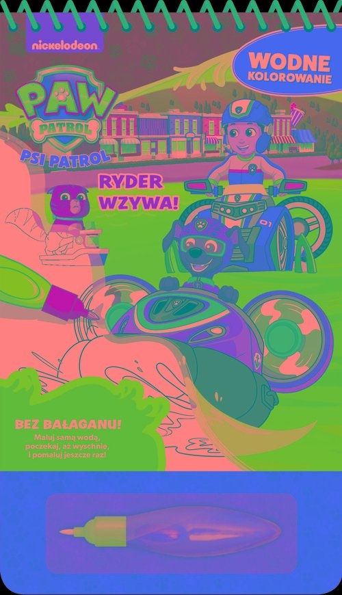 <img src='https://webimage.pl/pics/653/8/d233178.jpg' style='height:440px' /> Psi Patrol. Wodne kolorowanie. Ryder wzywa