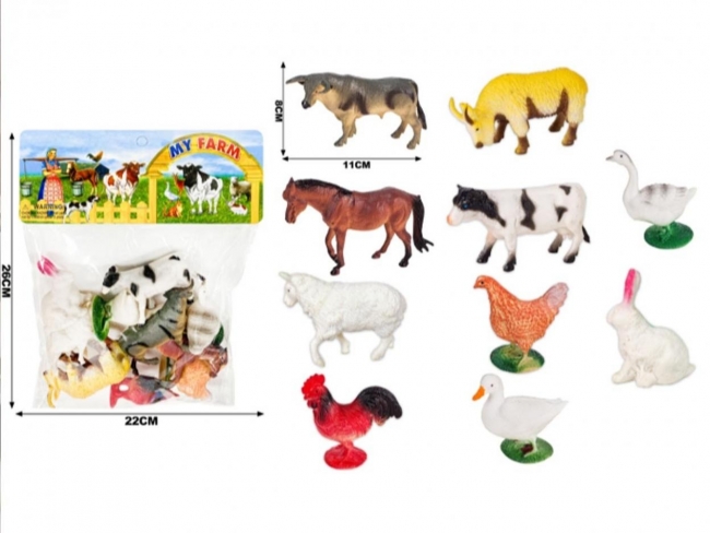Zwierzątka wiejskie polybag