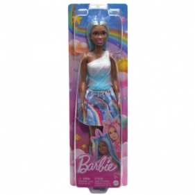 Barbie Lalka Jednorożec niebieska HRR14