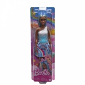 Lalka Barbie Jednorożec, niebieski strój (HRR12/HRR14)