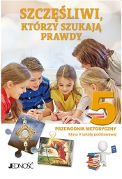 Szczęśliwi którzy szukają. Religia - przewodnik metodyczny dla 5. klasy szkoły podstawowej (Uszkodzona okładka) - Krzysztof Mielnicki, Elżbieta Kondrak