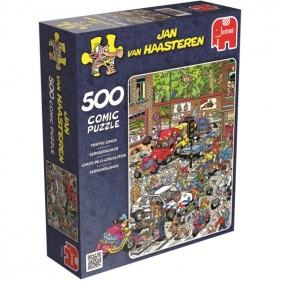 Puzzle 500: Jan van Haasteren - Wyścig skuterów (17465)