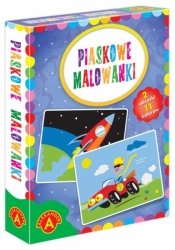 Piaskowe Malowanki - Auto / Rakieta (2465)