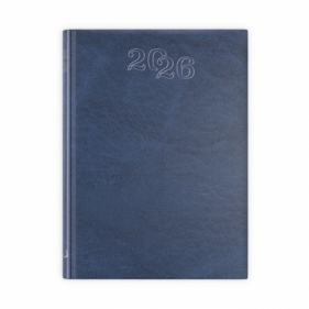 Terminarz 2026 B7 niebieski