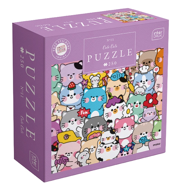 Interdruk, Puzzle 250: Kids 11 - Cute Cats