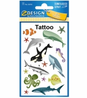 Tatuaże dla dzieci Z Design - Zwierzęta morskie (56765)