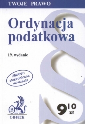 Ordynacja podatkowa - <br />