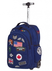 Coolpack - Junior - Plecak na kółkach - Badges Navy (89654CP)