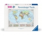 Ravensburger, Puzzle 1000: Polityczna mapa świata (12000065)