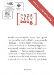 Zbiór karny Przepisy 2016