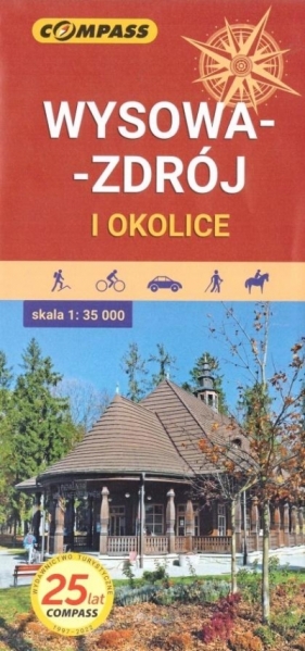 Mapa tur. - Wysowa-Zdrój i okolice 1:35 000 - praca zbiorowa