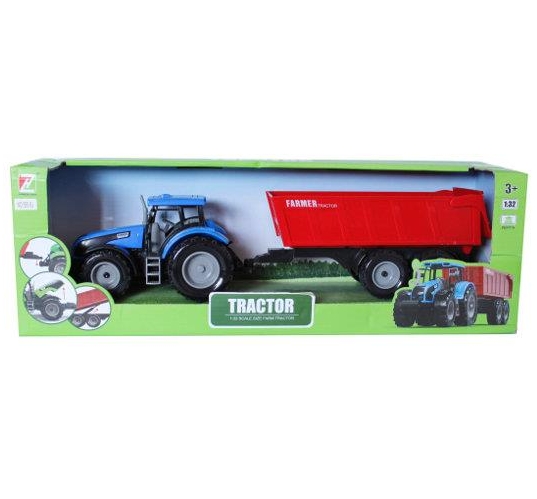 Traktor z przyczepą MIX (103655)