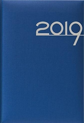 Terminarz 2019 A5 Caribe - niebieski