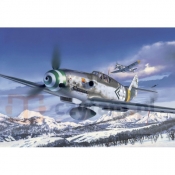 Samolot Messerschmitt Bf109 G-6 Late - model do sklejania (04665)