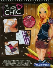 Crazy Chic Szkicownik Moda rock (15765)