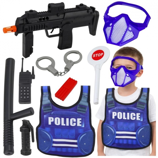 Zestaw policyjny + akcesoria