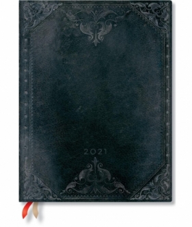 Kalendarz książkowy ultra 2021 12M Midnight