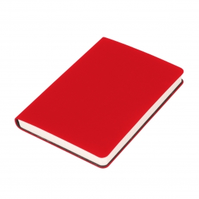 Notes z długopisem A6 w pudełku - Czerwony