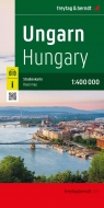 Mapa Węgry 1:400 000 Opracowanie zbiorowe