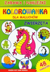 Kolorowanka. Zwierzęta dla maluchów - Beata Guzowska