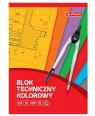Blok techniczny A4/10k, kolorowy (9583659)