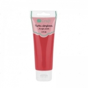 Farba akrylowa, 120 ml - naphthol carmine (DPFA-054)