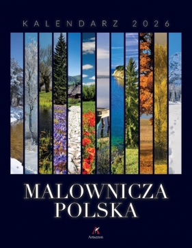 Kalendarz 2026 wieloplanszowy 34x44cm Malownicza..