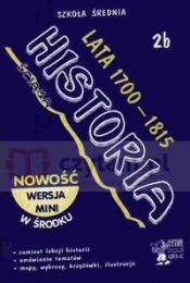 Historia 2b Lata 1700-1815
