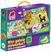 Kto gdzie mieszka? - Gra z rzepami (RK1070-04)