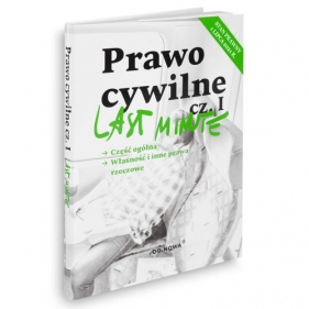 Last Minute Prawo Cywilne Część 1 2021 - Anna Gólska