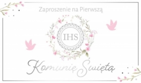 Zaproszenie Komunia (10szt)