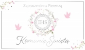 Zaproszenie Komunia (10szt)