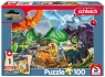  Puzzle 100 Bitwa o Super Kryształ + figurka G3