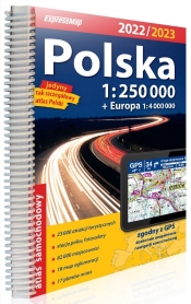 Polska atlas samochodowy 1:250 000