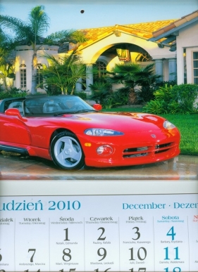 Kalendarz 2011 KT15 Samochód trójdzielny