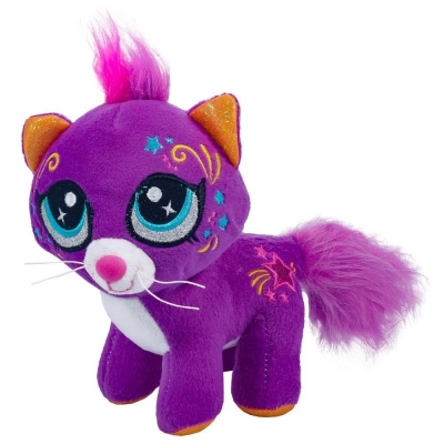 Kot fioletowy 18cm