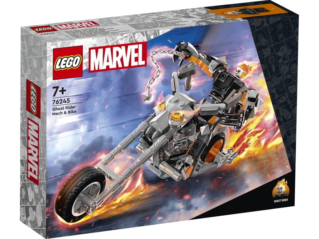 LEGO Marvel: Upiorny Jeździec — mech i motor (76245)