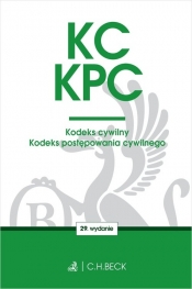 KC. KPC. Kodeks cywilny. Kodeks postępowania cywilnego. Edycja Sędziowska - Wioletta Żelazowska (red.)
