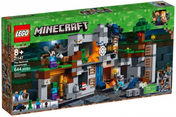 Lego Minecraft: Przygody na skale macierzystej (21147)